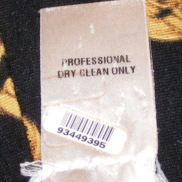 CACHE Lux Print Dress, S, Black/Snakeskin, Pull over, Sleeveless, Stretch - Picture 14 of 14